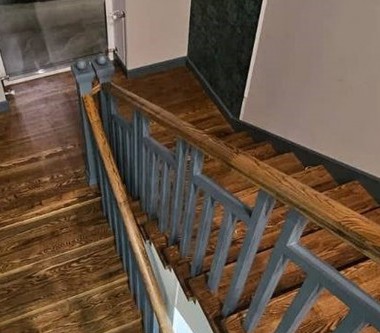 Лестница из ясеня